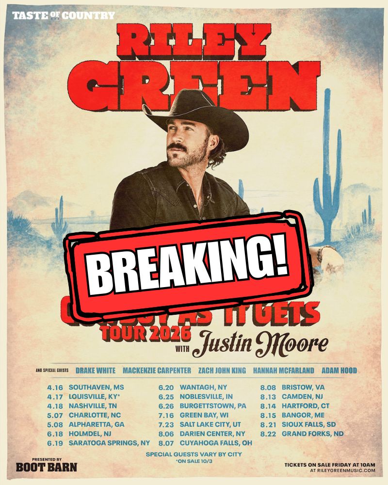 Zach John King Tour Poster 2026–2027